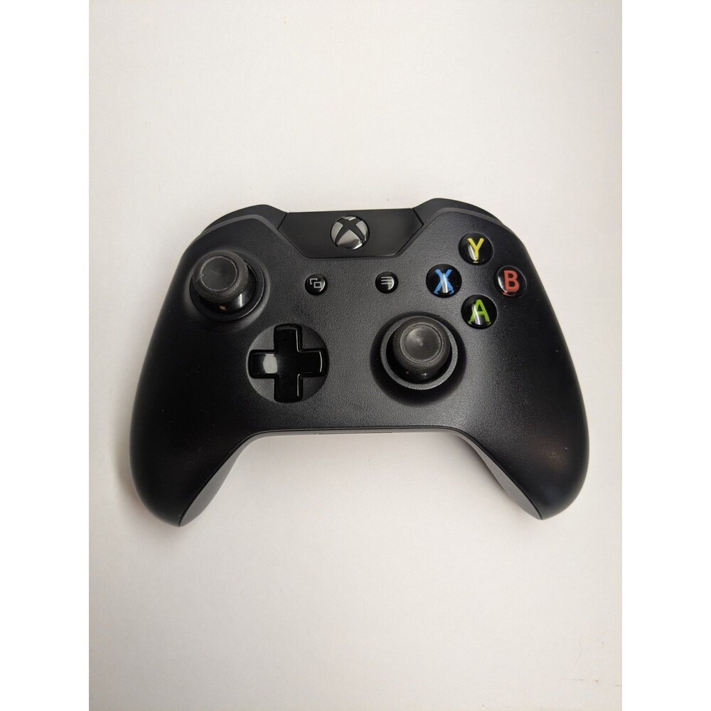 Microsoft Xbox One Model 1537 Black Wireless Controller USB Tested Working OEM
